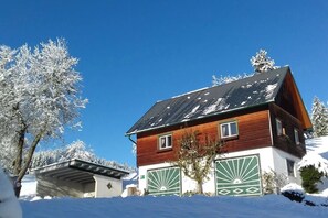 Majoituspaikan julkisivu