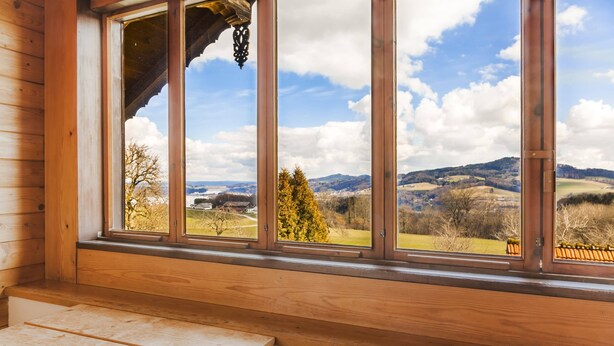 Family Apartment | View from room - Baby-/Kinderhof Aicherbauer (Seeham)