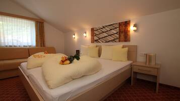 Apartemen Keluarga (Weissseespitze) | 2 kamar tidur, seprai antialergi, Wi-Fi gratis, dan seprai linen