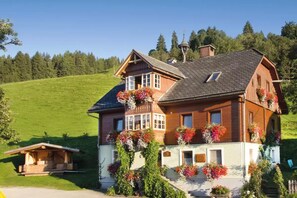 Majoituspaikan julkisivu