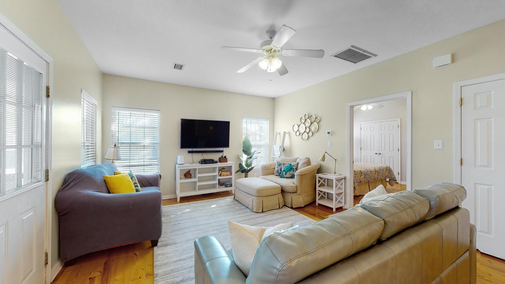 Cottage, 3 phòng ngủ | Khu phòng khách | TV 