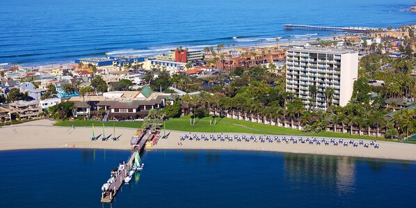 Am Strand, Liegestühle, Strandtücher