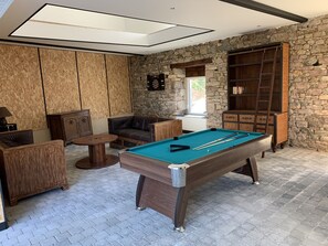 Games room - Gîte les grève d'below in a beautiful farmhouse in Fréhel (Fréhel)