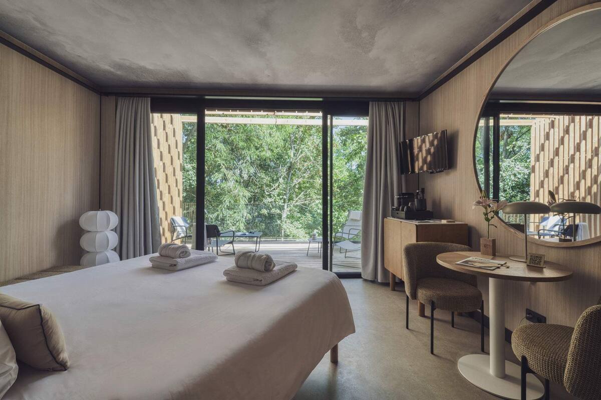 Lodge nature avec terrasse privative