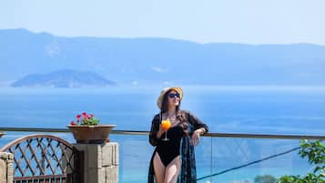 Vila luxo, 3 quartos, vista para o mar | Vista para praia/oceano