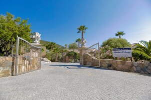 Entrada da propriedade
