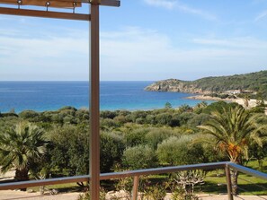 Duplex, salle de bain attenante, vue sur la mer (T3) | Terrasse/patio