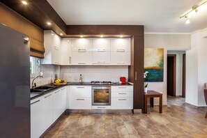 Villa Exclusive, 4 chambres, piscine privée, vue mer | Cuisine privée