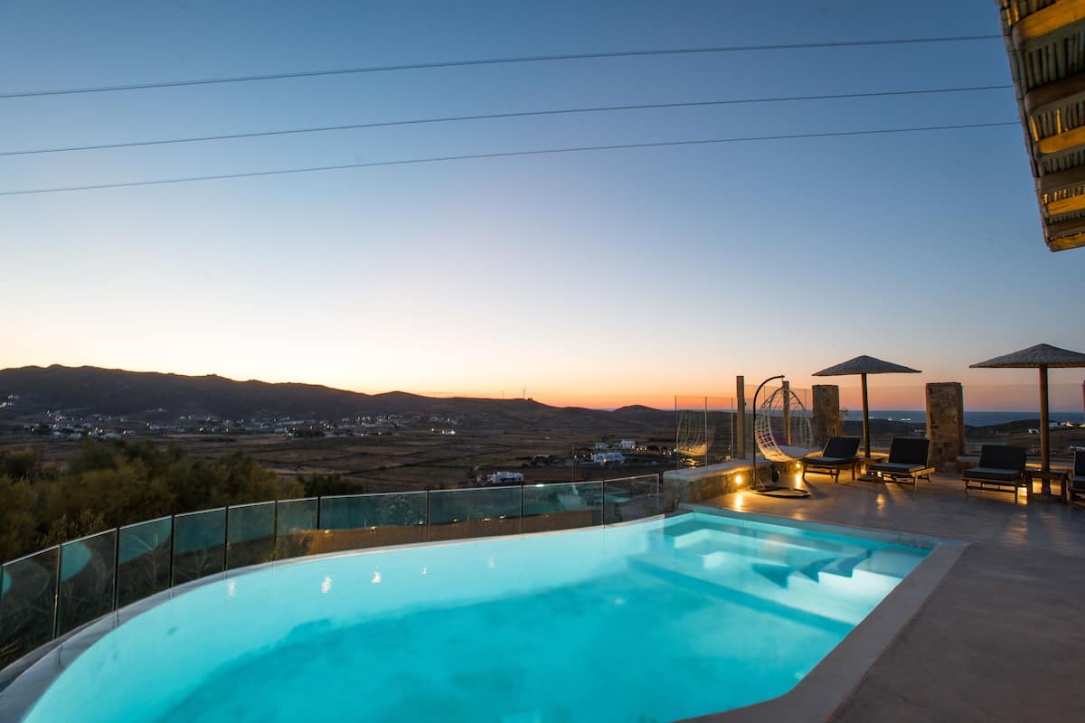 豪華公寓, 2 間臥室, 私人泳池, 城市景觀 | 私人游泳池