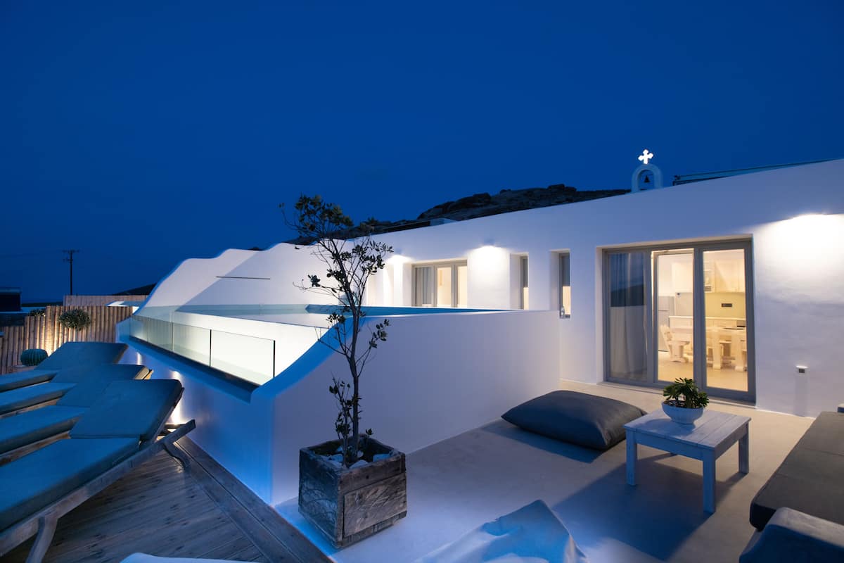 Villa superior, 3 habitaciones, piscina privada, vistas a la montaña | Piscina privada