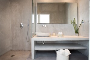 Douche, douche hydromassante, articles de toilette de luxe