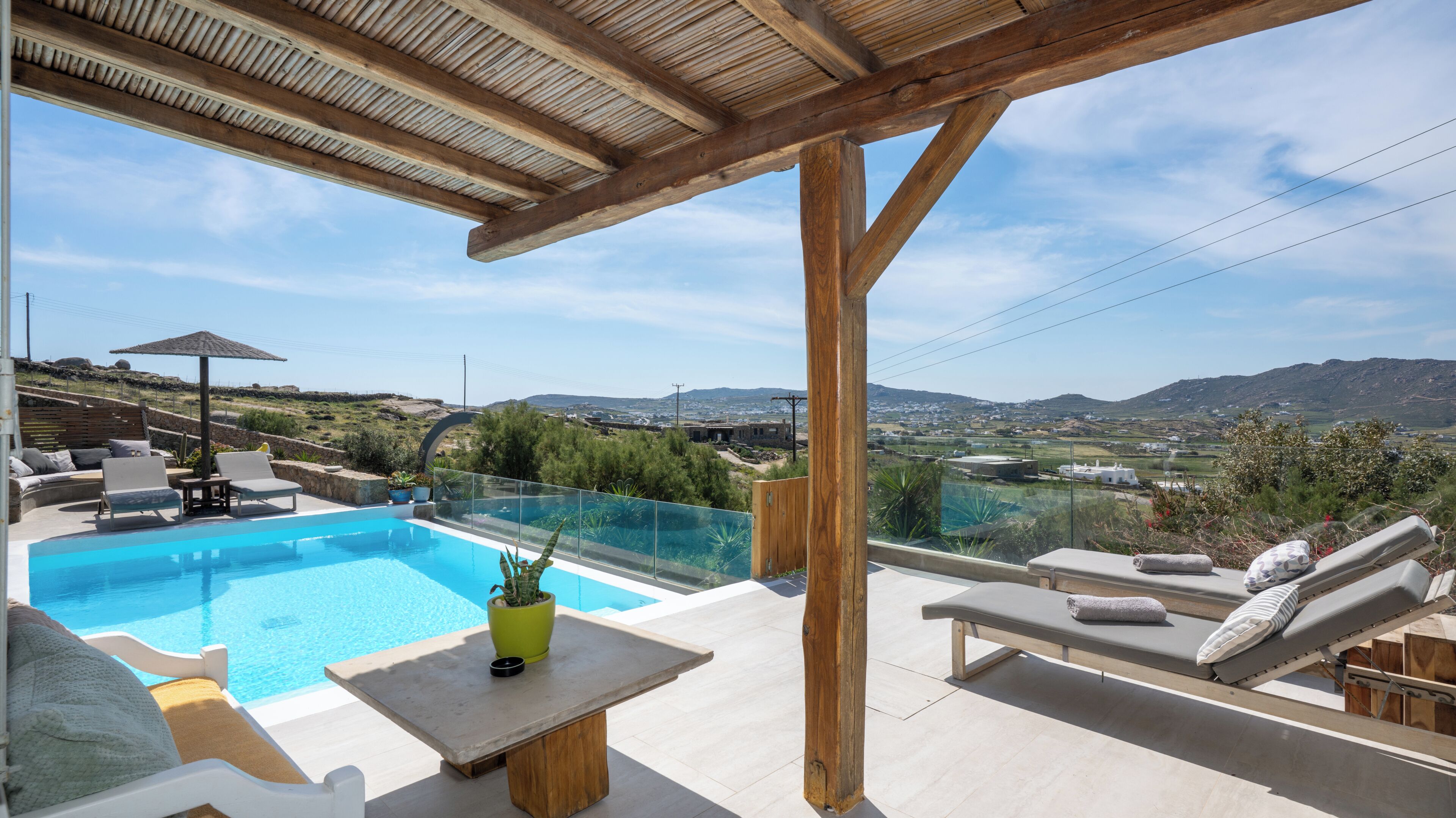 Deluxe House, 1 Bedroom, Kitchen, Pool View | View from room
