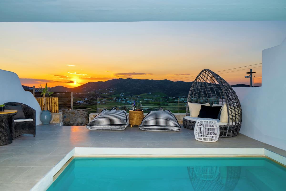 Premium-talo, 2 makuuhuonetta, yksityinen uima-allas, vuoristonäköala | Näkymä huoneesta