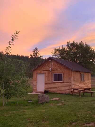  A RANCH CABIN. “ The Deer Cabin”