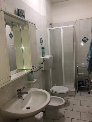 Shower, hair dryer, bidet, towels - we think of the holidays (VILLASIMIUS)
