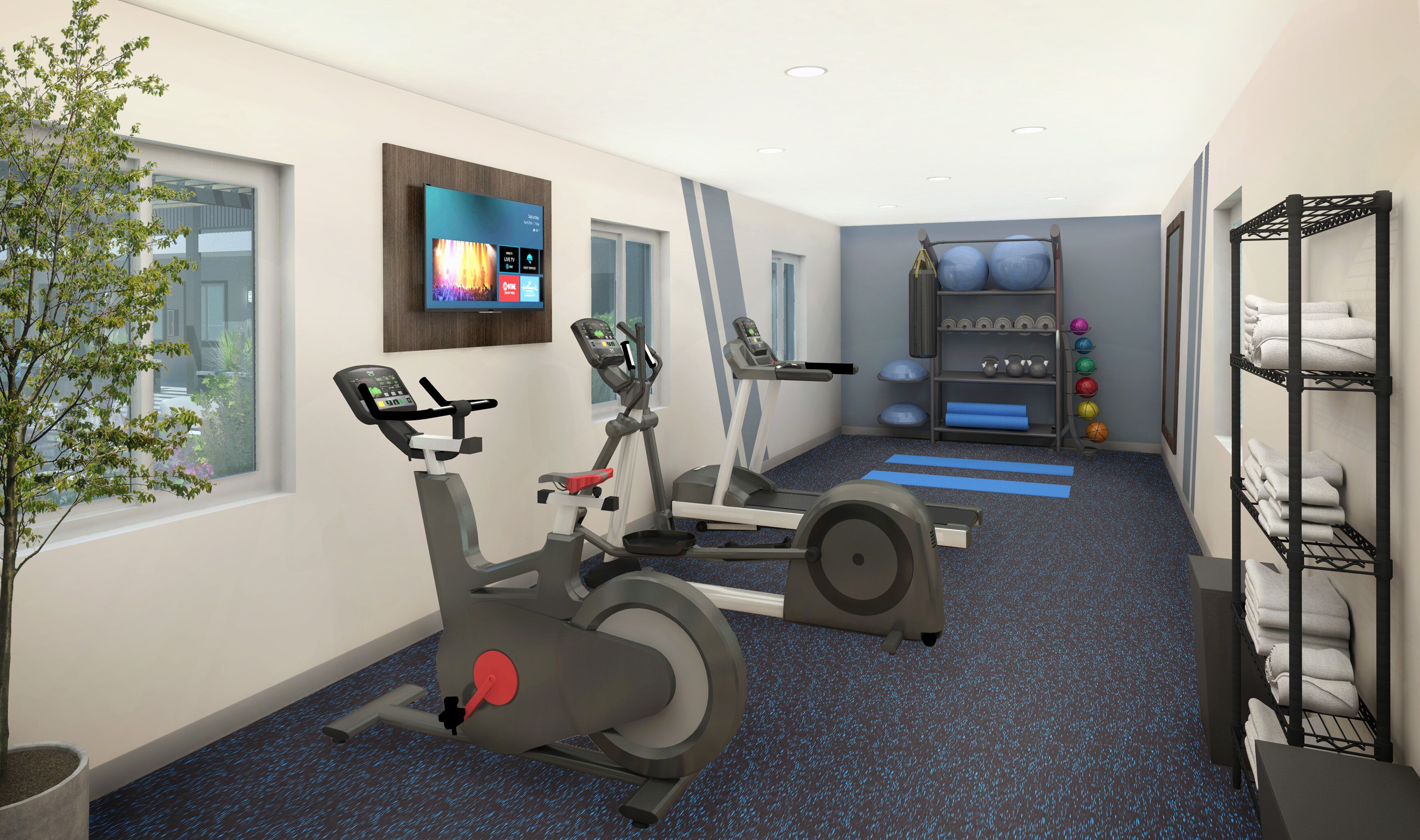 fitness facility