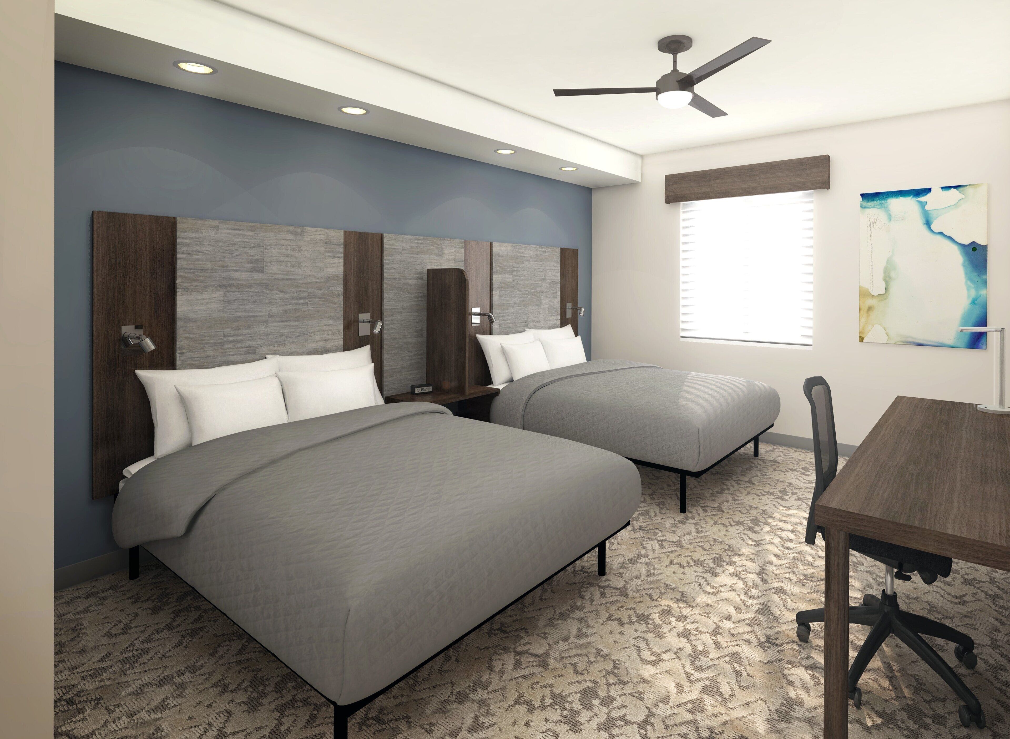 desk, laptop workspace, free wifi, bed sheets