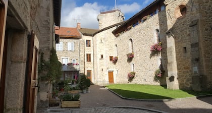 VERY NICE HOUSE with land in the heart of the Village le MALZIEU-VILLE