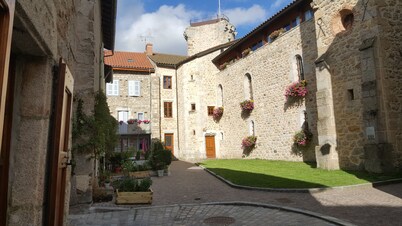 VERY NICE HOUSE with land in the heart of the Village le MALZIEU-VILLE