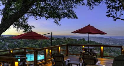 GWR-Private-AmazingHillTopViews-57 Acre-Hot Tub-Stars-Fire Pit-Pool-Wildlife