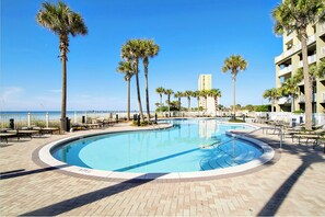 Una piscina climatizada
