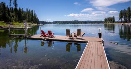 Lake house w/private dock, balcony, fire pit & gorgeous views - Echo Lake Hideaway