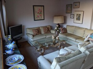 Televisión y reproductor de DVD 