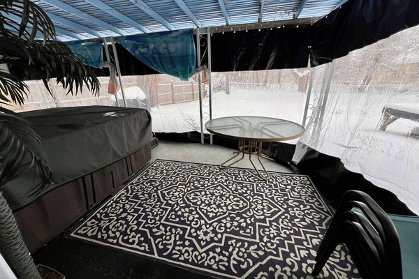 Enceinte de l’hébergement