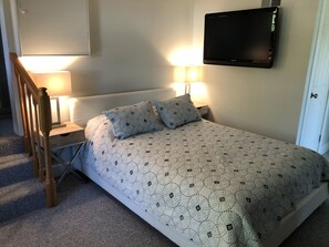 1 室のベッドルーム、WiFi (無料)、ベッドシーツ