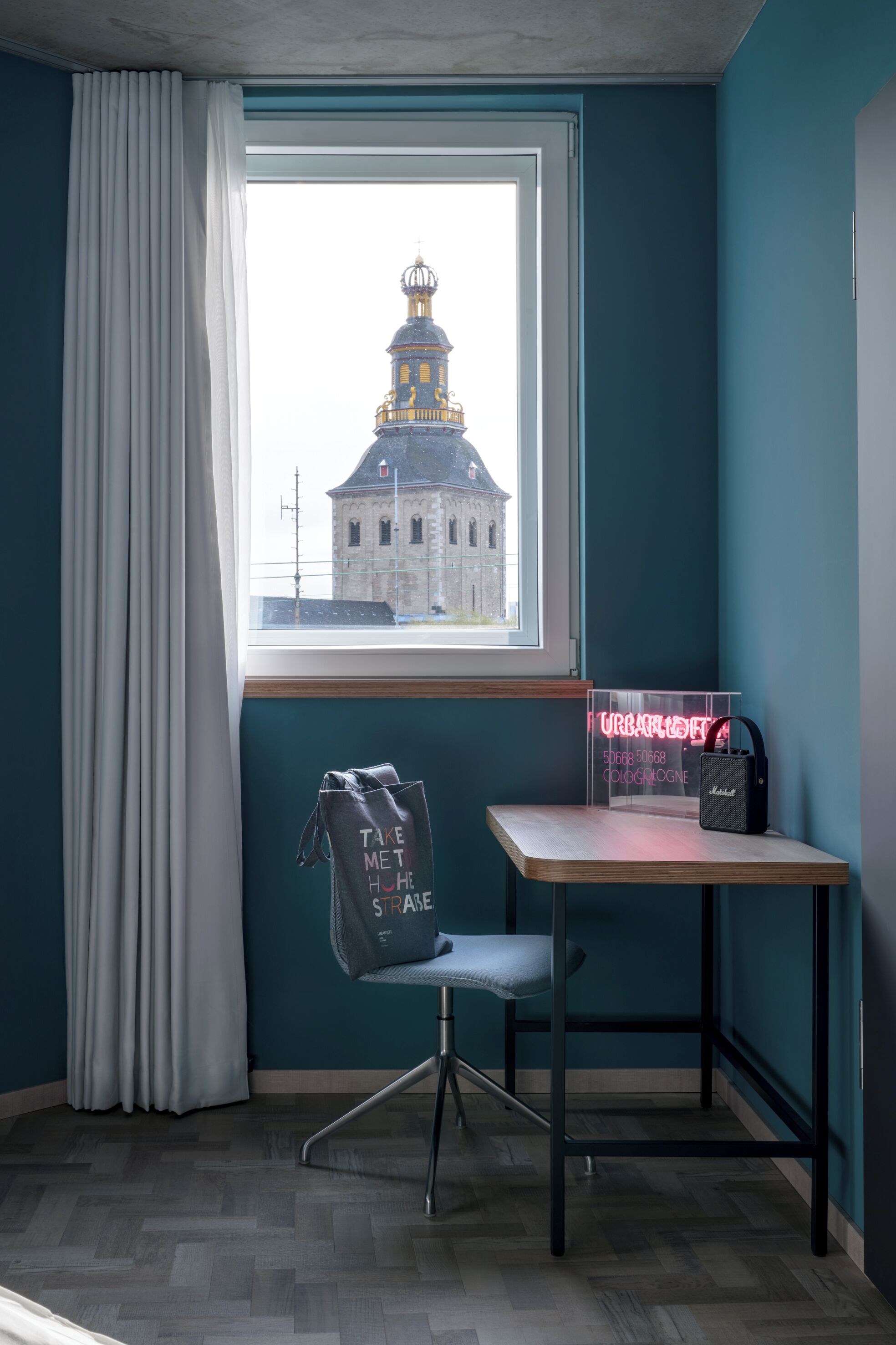 urban view | hypo-allergenic bedding, in-room safe, desk, blackout curtains