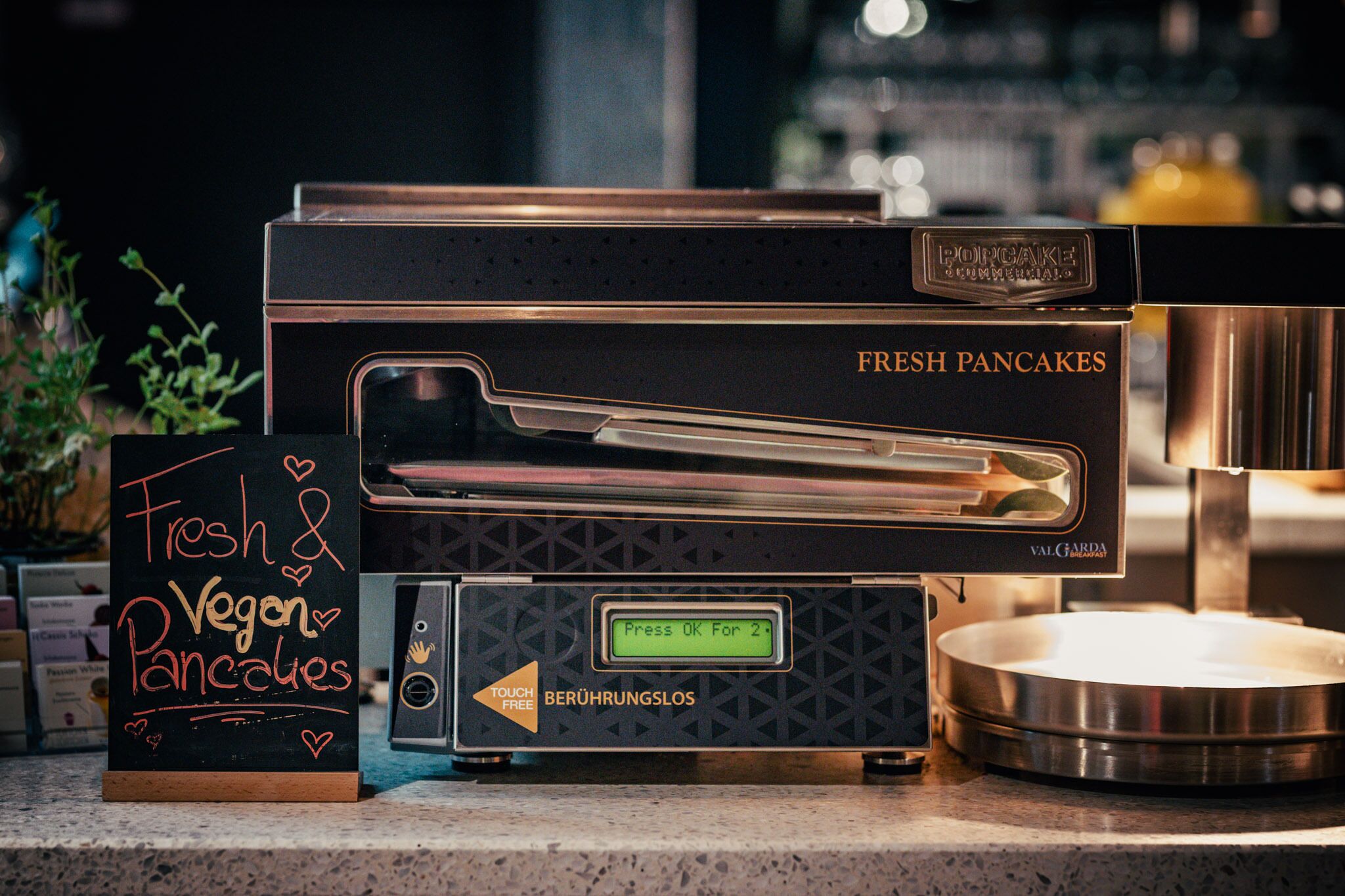 daily buffet breakfast (eur 17 per person)