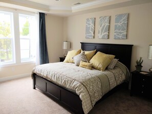 4 bedrooms, iron/ironing board, travel cot, free WiFi