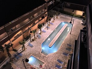 Indoor pool, outdoor pool