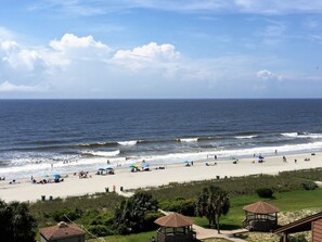 Beach nearby, sun-loungers