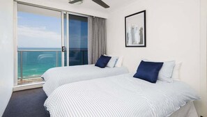2 bedrooms, iron/ironing board, WiFi, bed sheets - 34B Peninsula Summary (Surfers Paradise)