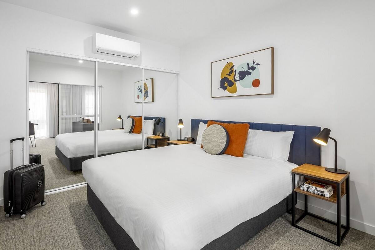 Premium bedding, Select Comfort beds, in-room safe, desk