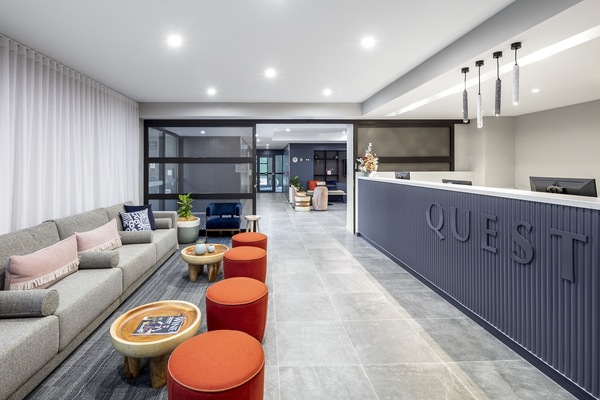 Lobby sitting area