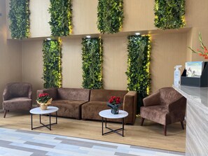 Sitzecke in der Lobby