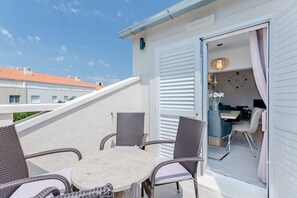 Departamento, vista al mar | Terraza o patio