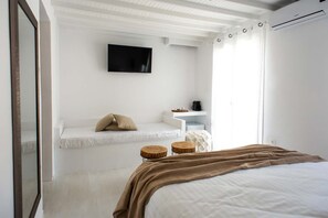 In-room safe, soundproofing, iron/ironing board, free WiFi - Anamnisi Mykonos (Mykonos)