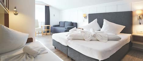 Quadruple Room, Balcony | In-room safe, blackout drapes, free WiFi