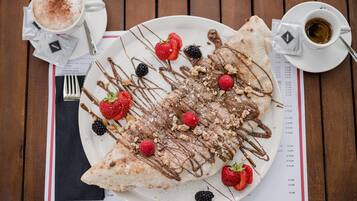 Mittagessen und Abendessen