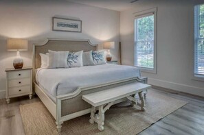 5 bedrooms, iron/ironing board, travel crib, WiFi