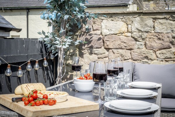 Luxury Cottage, Private Bathroom | Terrace/patio - Northern Hideaways St Cuthberts, Seahouses (Seahouses)