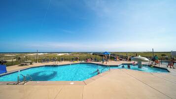 Indoor pool, a heated pool
