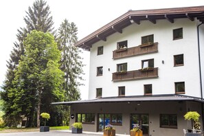 Façade de l’hébergement