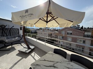 Terrace/patio - Altınay Suite Hotel (Konyaalti)