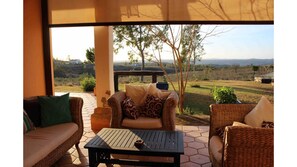 Terrace/patio - Spectacular Villa with private ski slopes (VALVERDE DEL CAMINO, HUELVA)