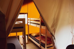 Tente (Safaritent 6 personen) | 2 chambres