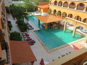 Alberca al aire libre 